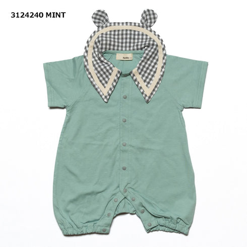 【90/100/110/120㎝】クマ耳セーラーロンパス3124241【NEWO/ネオ】